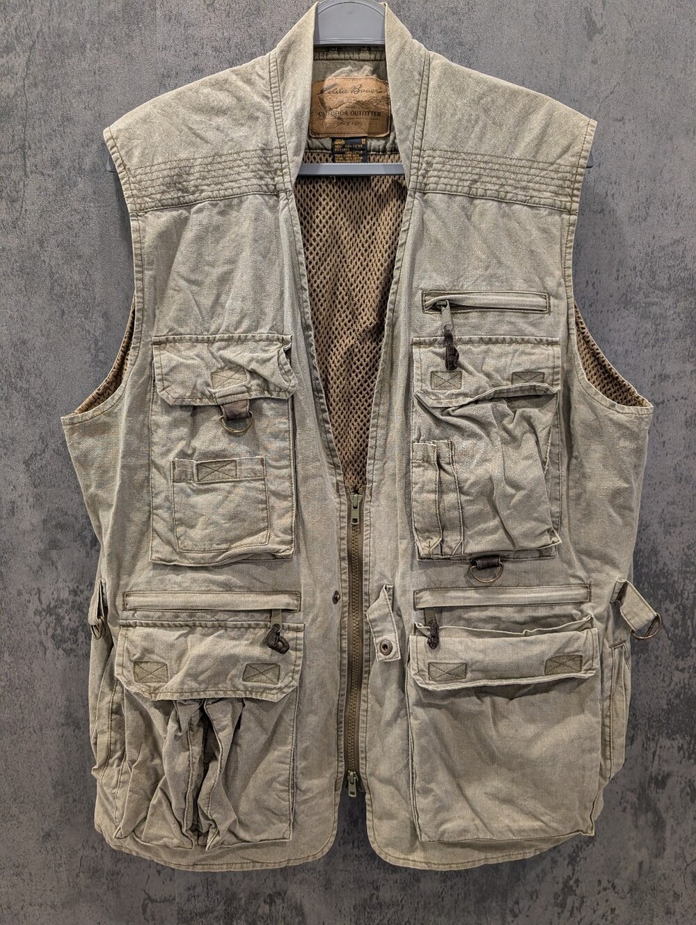 Vintage Eddie Bauer Utility Field Multi-Pocket Vest